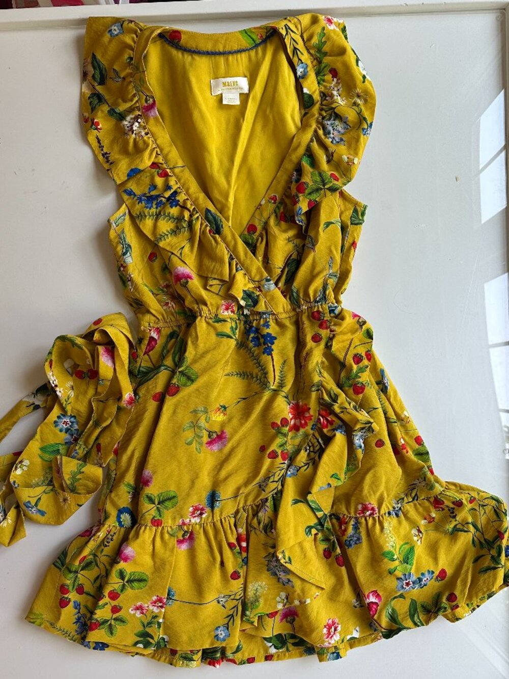 Anthropologie summer mini dress